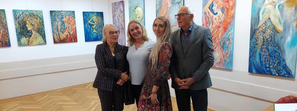 wystawa malarstwa Moniki Kolosz